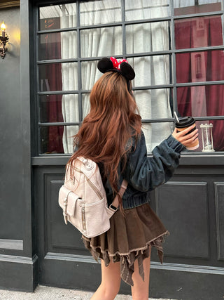 distressed commute backpack