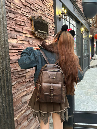 distressed commute backpack
