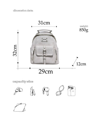 distressed commute backpack