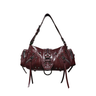 wax leather crossbody