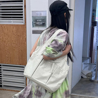 Korean underarm tote