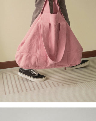 double canvas tote