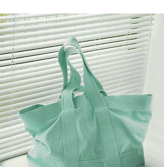 double canvas tote