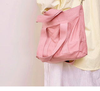 double canvas tote