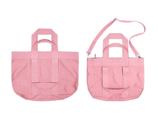 double canvas tote