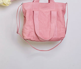 double canvas tote
