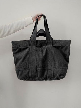 double canvas tote