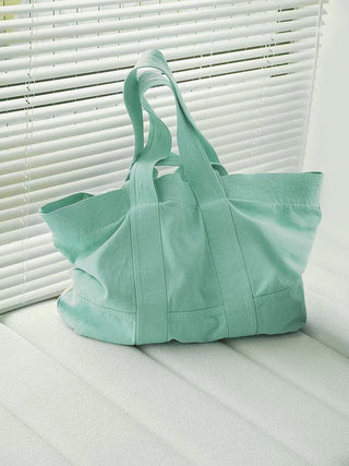 double canvas tote