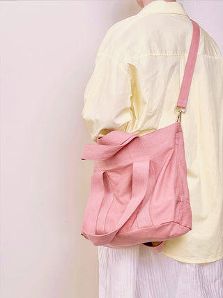 double canvas tote