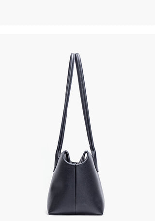 minimalist black tote