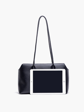 minimalist black tote