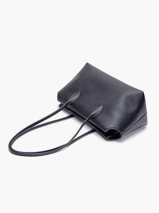 minimalist black tote