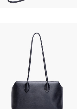 minimalist black tote