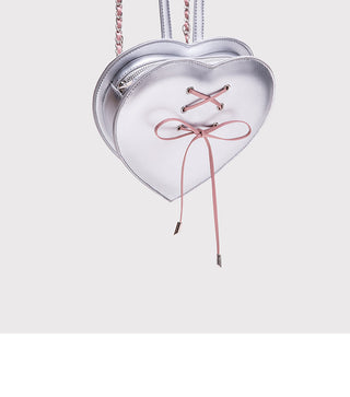 crystal heart backpack