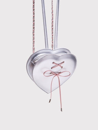 crystal heart backpack