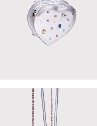 crystal heart backpack