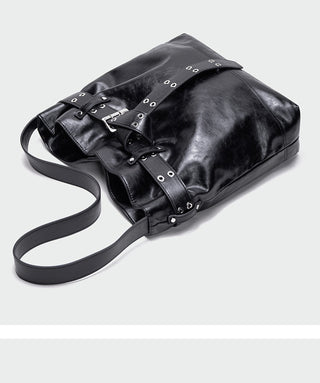 wax leather tote