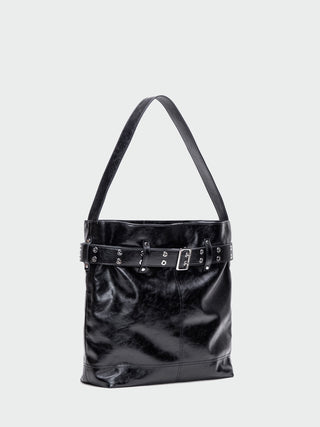 wax leather tote