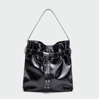 wax leather tote