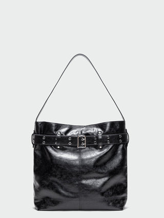wax leather tote
