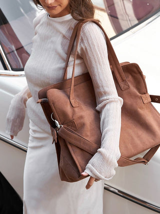 lazy commuter tote