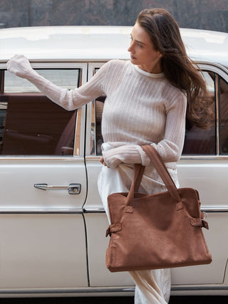 lazy commuter tote