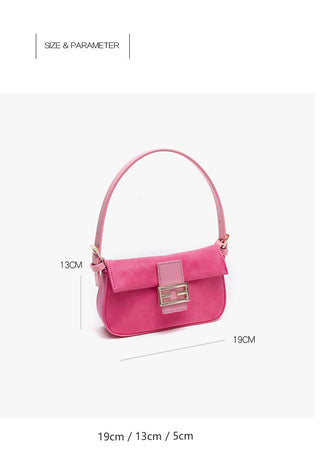 dirty pink baguette