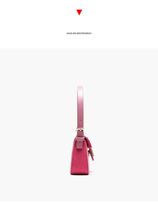 dirty pink baguette