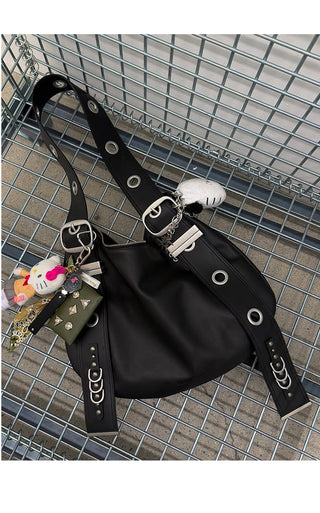 punk rivet tote