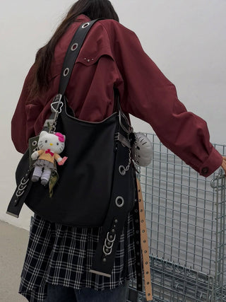 punk rivet tote