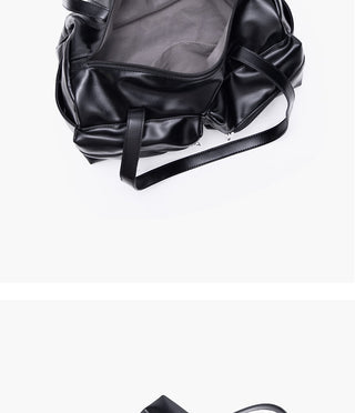 black pillow bag