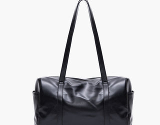 black pillow bag
