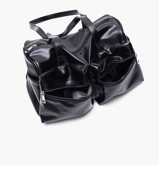 black pillow bag
