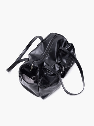 black pillow bag