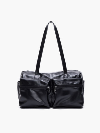 black pillow bag