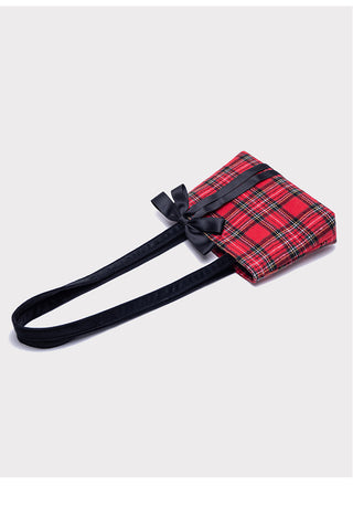 red bow tote