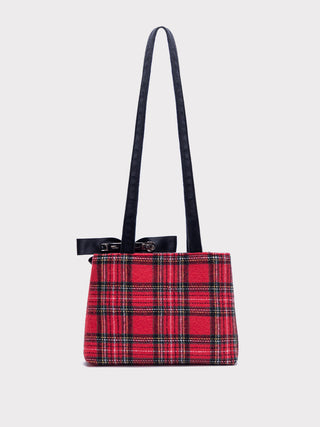 red bow tote