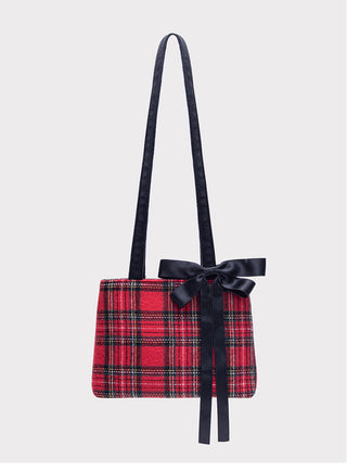 red bow tote