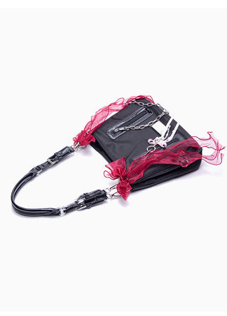 nylon chain tote