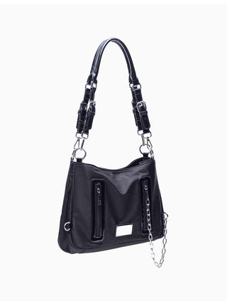 nylon chain tote
