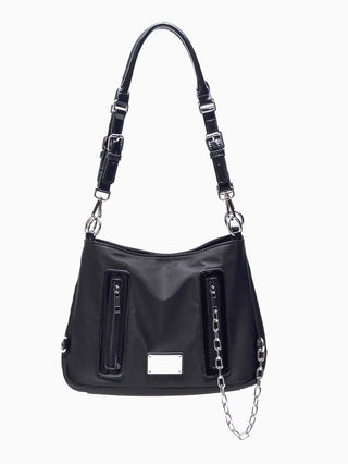 nylon chain tote