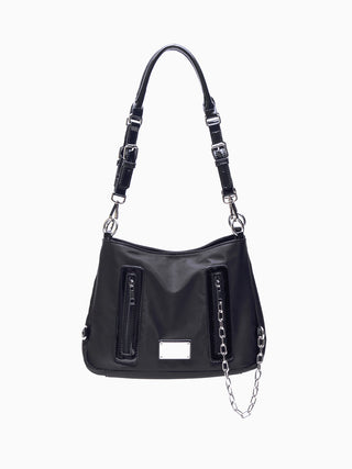 nylon chain tote