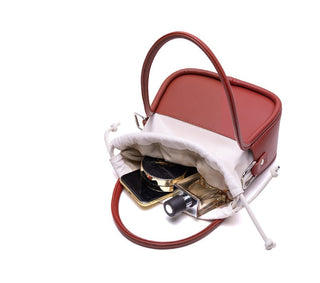 drawstring bucket bag