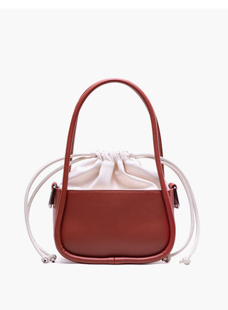 drawstring bucket bag