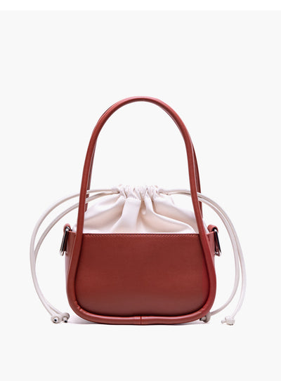drawstring bucket bag