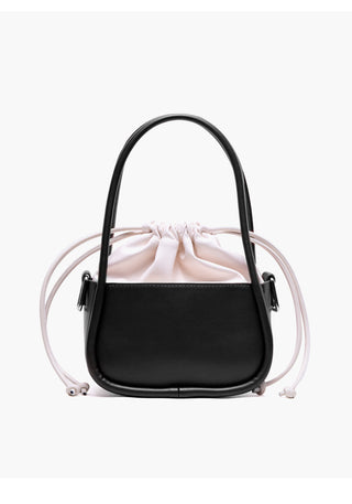 drawstring bucket bag