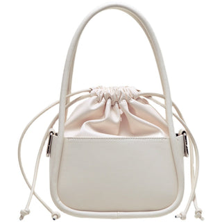 drawstring bucket bag