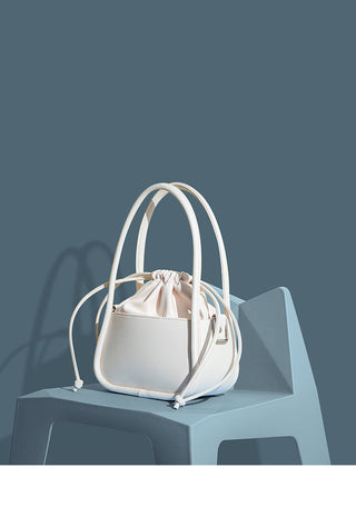 drawstring bucket bag