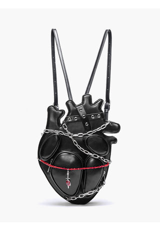 gothic heart backpack