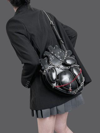 gothic heart backpack